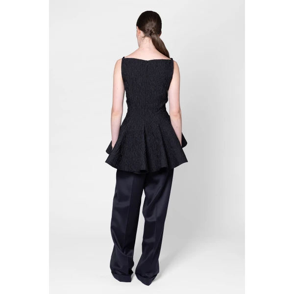 Roksanda Axo Top in Black, view 5