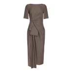 Roksanda Caia Dress in Brown Melange