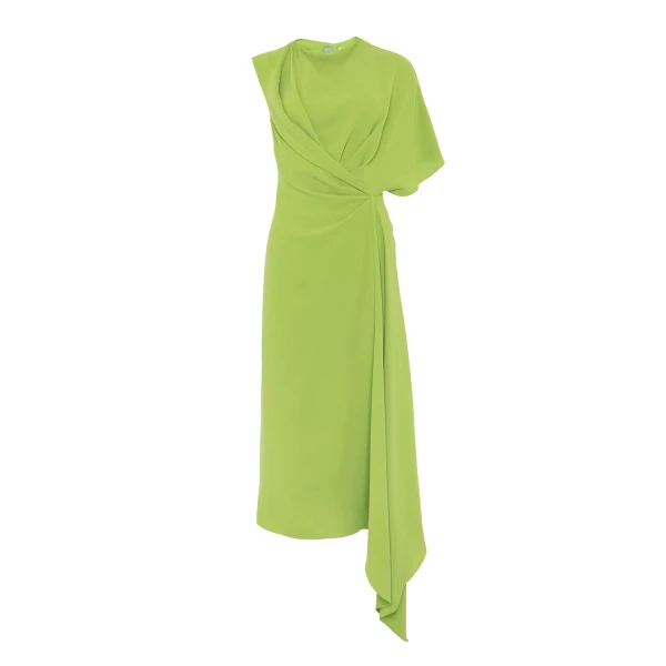 Roksanda Elva Dress in Meadow Green
