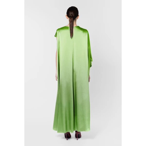 Roksanda Hiba Dress in Meadow Green, view 4