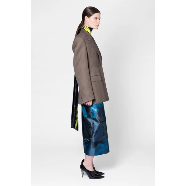 Roksanda Irma Skirt in Brush Verdant, view 3