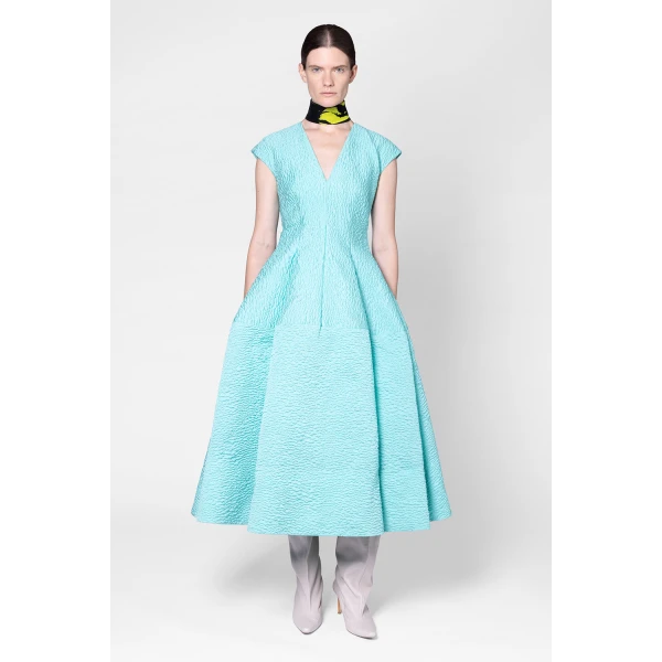 Roksanda Kova Dress in Aquamarine, view 5