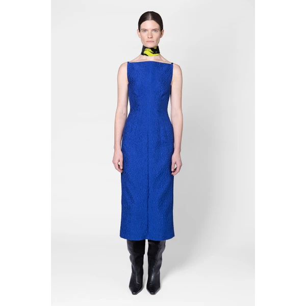 Roksanda Mila Dress in Sapphire, view 4