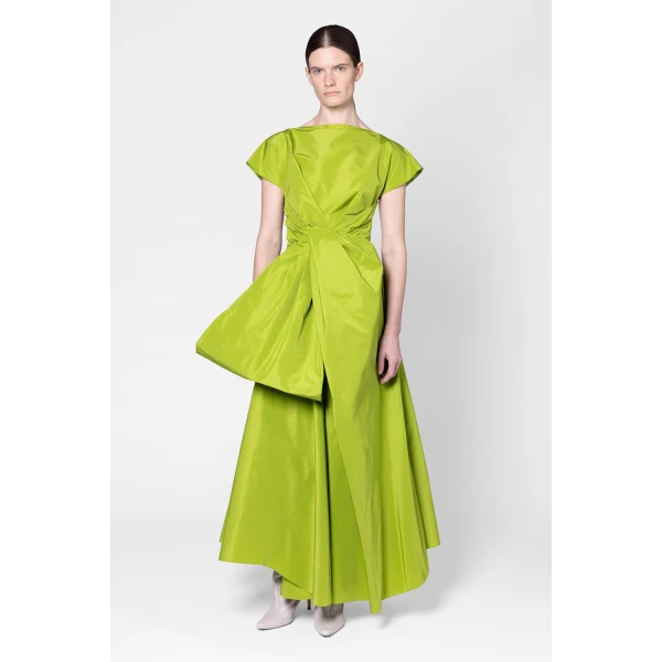 Roksanda Nila Dress in Meadow Green, view 6