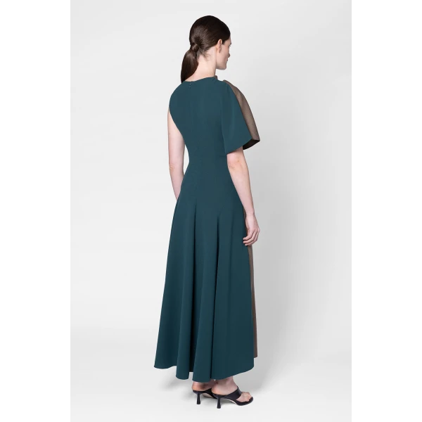 Roksanda Oryn Dress in Brown Melange, view 5