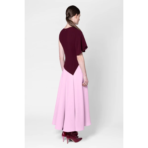 Roksanda Oryn Dress in Calliope Pink, view 5