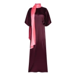 Roksanda Sami Dress in Deep Burgundy