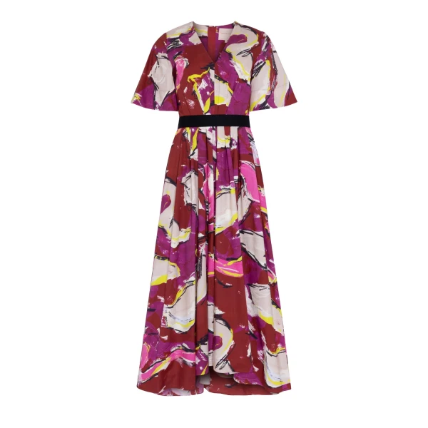 Roksanda Sana Dress in Brush Burgundy