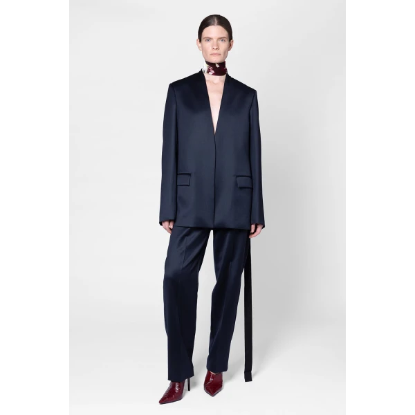Roksanda Selma Jacket in Navy, view 2