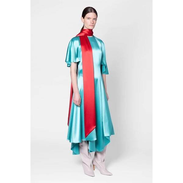 Roksanda Wren Dress in Aqua, view 3
