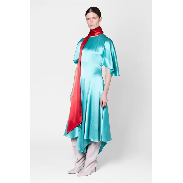 Roksanda Wren Dress in Aqua, view 6