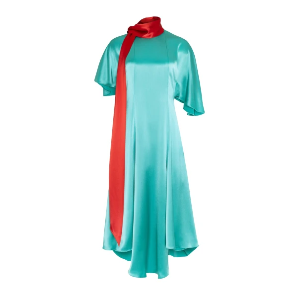 Roksanda Wren Dress in Aqua