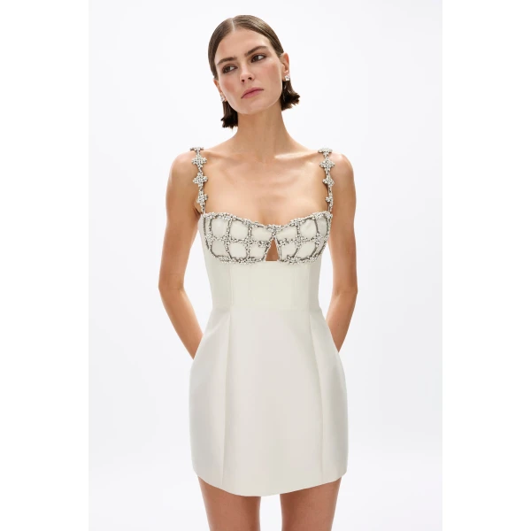 Rachel Gilbert Acacia Mini Dress, view 3
