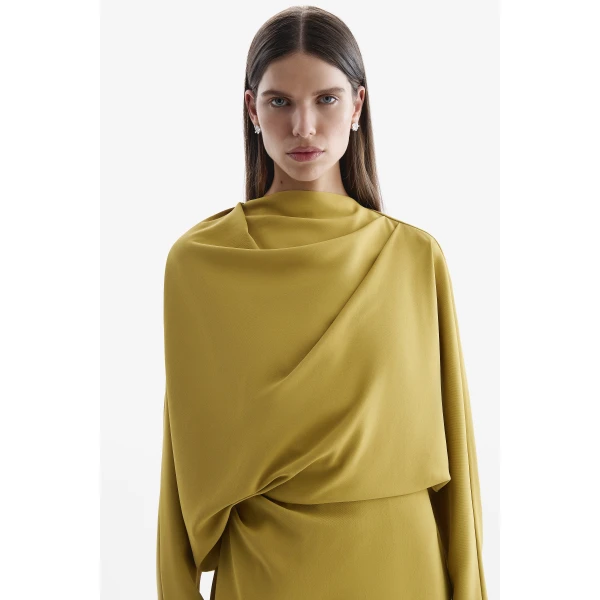 Rachel Gilbert Amara Cape Gown, view 2