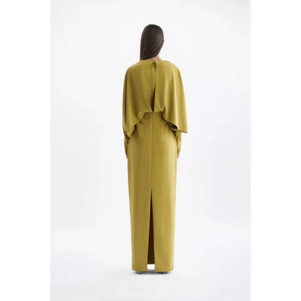 Rachel Gilbert Amara Cape Gown, view 4