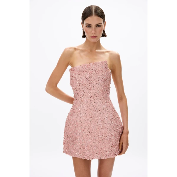 Rachel Gilbert Karter Mini Dress, view 3