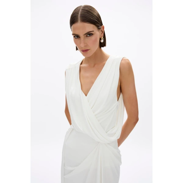 Rachel Gilbert Kingston Drape Top, view 3