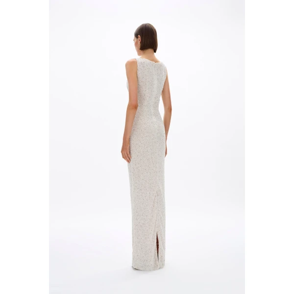 Rachel Gilbert Ruby Gown, view 5