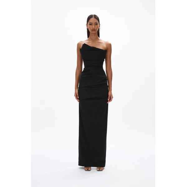 Rachel Gilbert Salma Strapless Gown, view 2