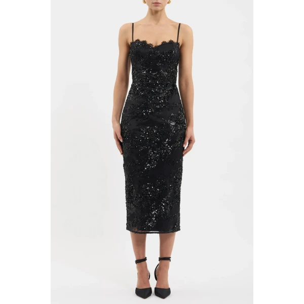 Rebecca Vallance Beau Midi Dress, view 2