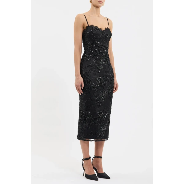 Rebecca Vallance Beau Midi Dress, view 3