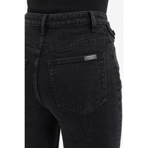 Rebecca Vallance Gisele Flare Jean in Black, view 6
