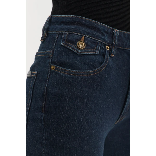 Rebecca Vallance Gisele Flare Jean in Indigo, view 6