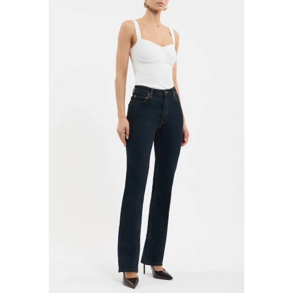 Rebecca Vallance Kate Relaxed Jean in Indigo, view 3