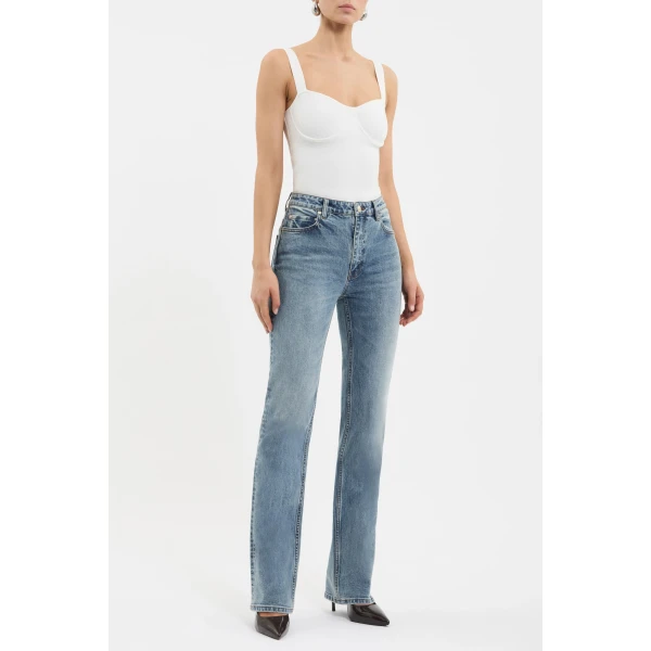 Rebecca Vallance Kate Relaxed Jean in Vintage Wash, view 3