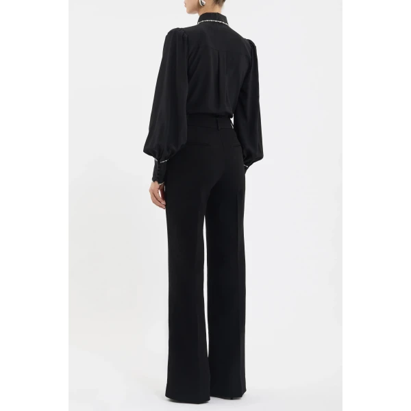 Rebecca Vallance Marietta Shirt in Black, view 4
