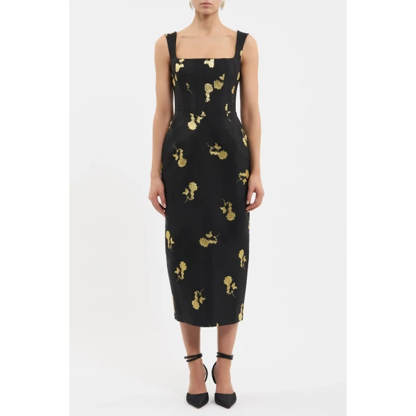 Rebecca Vallance Mariya Midi Dress, view 2
