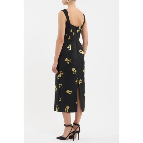 Rebecca Vallance Mariya Midi Dress, view 4