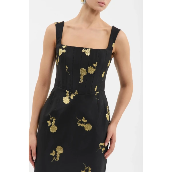 Rebecca Vallance Mariya Midi Dress, view 5
