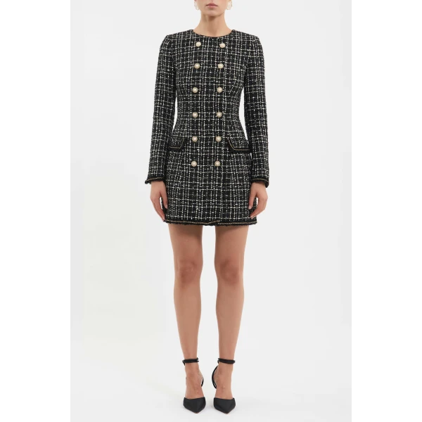 Rebecca Vallance Meringue Blazer Mini Dress, view 2