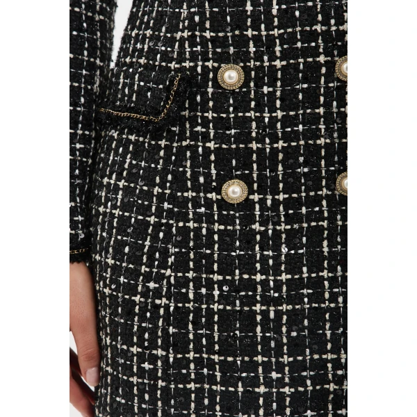 Rebecca Vallance Meringue Blazer Mini Dress, view 6