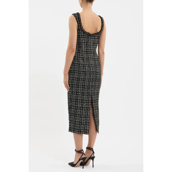 Rebecca Vallance Meringue Midi Dress, view 4
