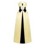 Richard Quinn Camellia Bow Column Gown
