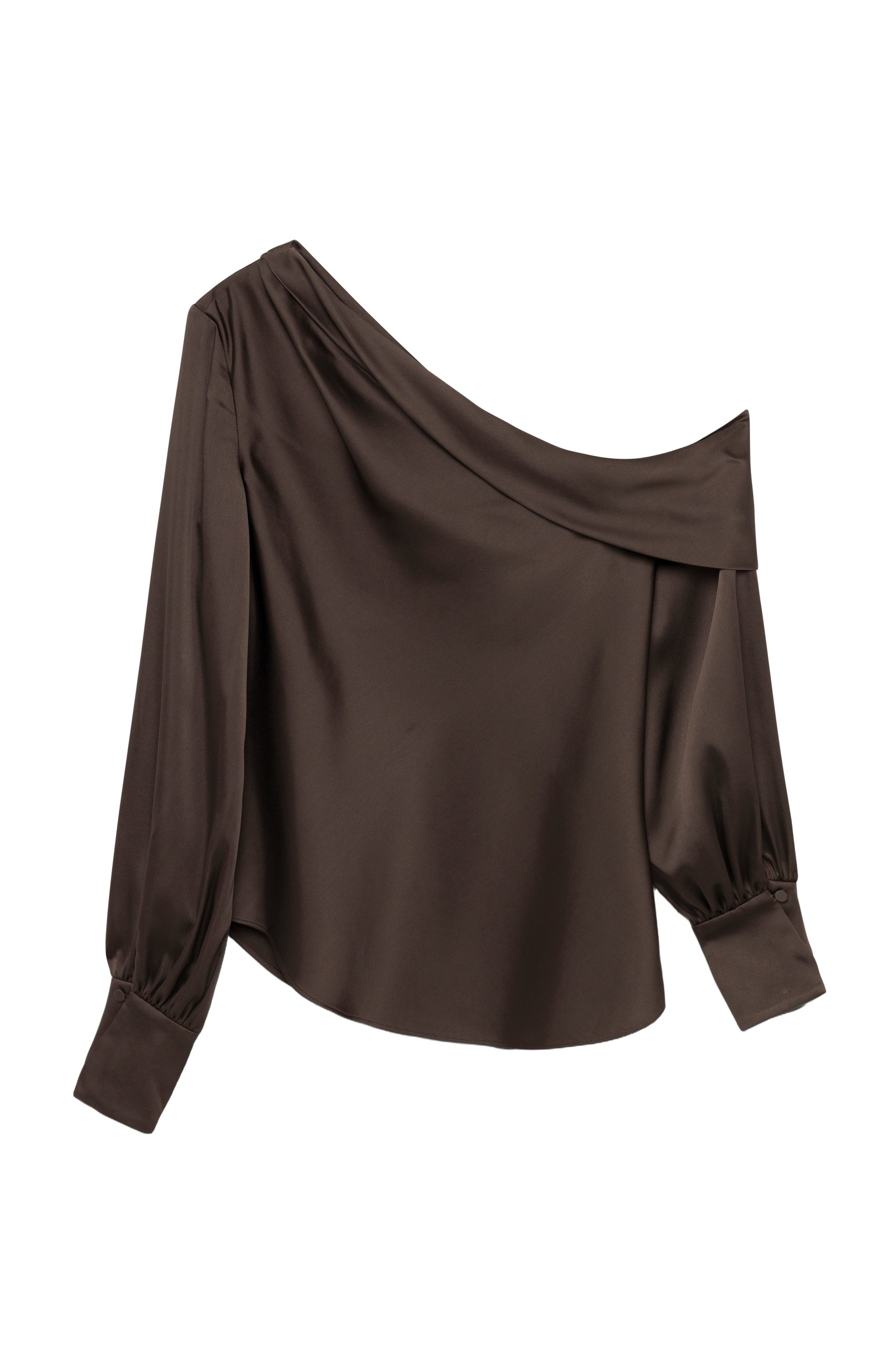 SIMKHAI Alice Top in Chocolate