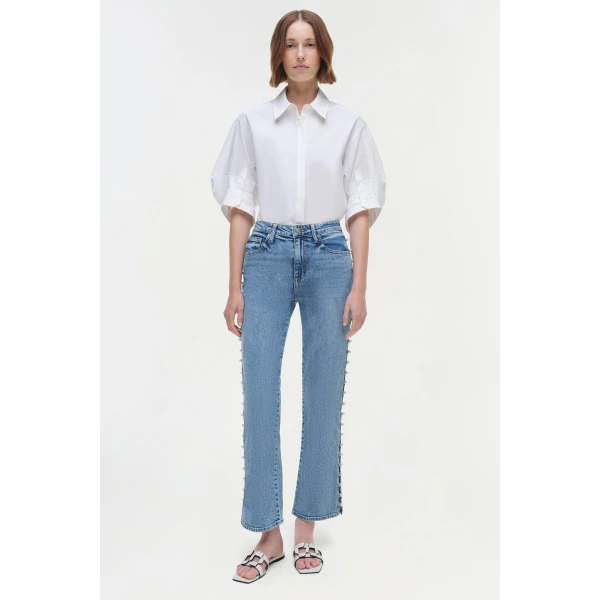 Simkhai Amelia Denim in Juno, view 6