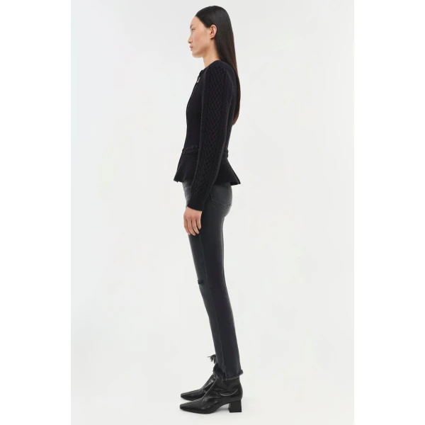 Simkhai Andi Jacket in Black, view 2