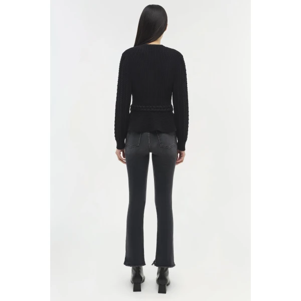 Simkhai Andi Jacket in Black, view 4