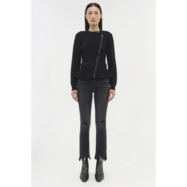 Simkhai Andi Jacket in Black, view 5