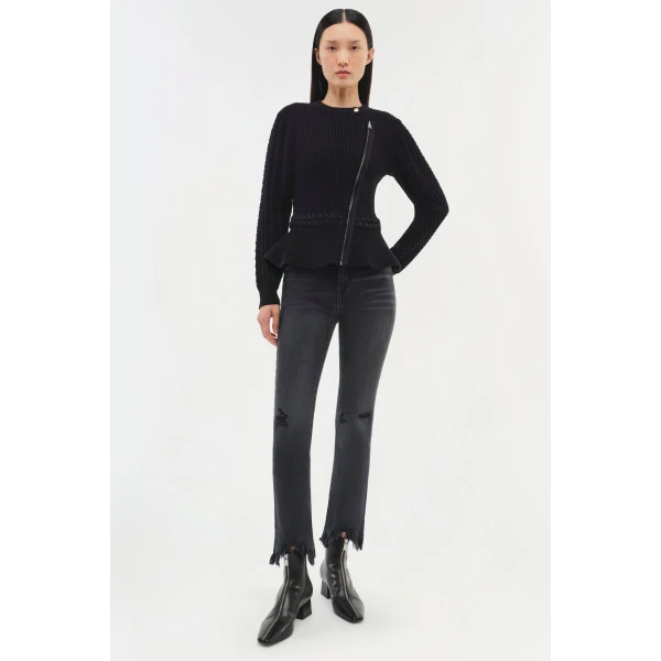 Simkhai Andi Jacket in Black, view 6