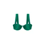 Simkhai Anniston Bikini Top in Kelly Green