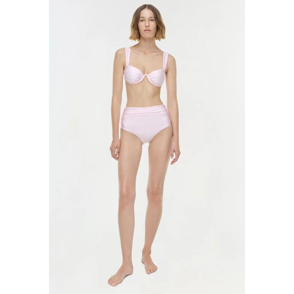 Simkhai Anniston Bikini Top in Tulip, view 6