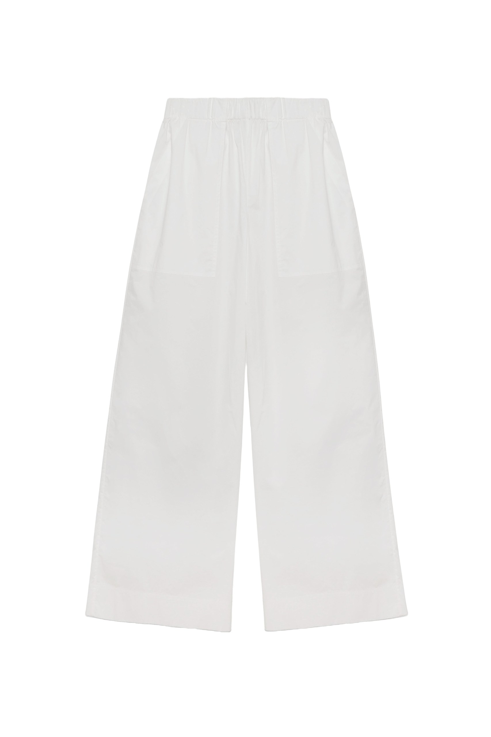 SIMKHAI Arden Cotton Pant in White