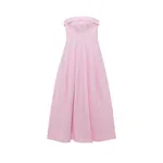 Simkhai Avril Cotton Bustier Maxi Dress in Daisy