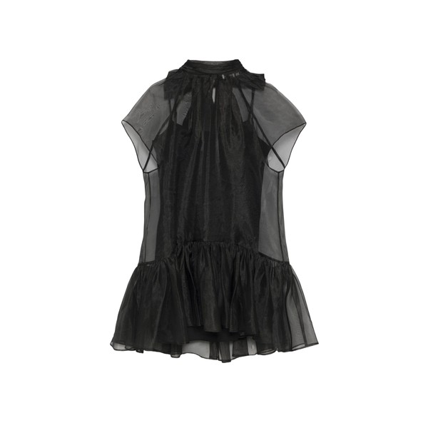 Simkhai Beaux Organza Dress in Black