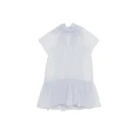 Simkhai Beaux Organza Mini Dress in Periwinkle Sky