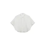 Simkhai Blair Cotton Shirt in White